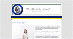 Desktop Screenshot of livetolovediabetes.com