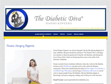 Tablet Screenshot of livetolovediabetes.com